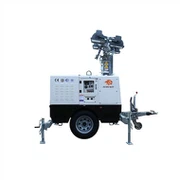 Mobilne wieże oświetleniowe metalohalogenkowe