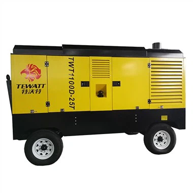 Palowanie sprężarek powietrza z silnikiem wysokoprężnym