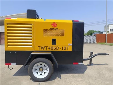 Sprężarka powietrza Diesla do infrastruktury budowlanej\/komunalnej